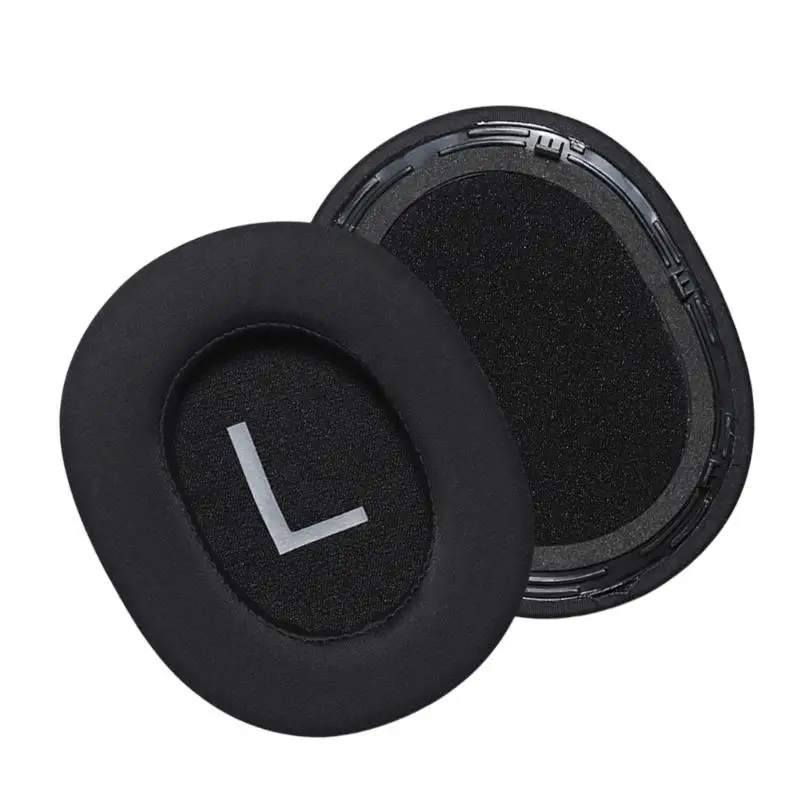 652F Highly density Foam Earphone Ear Cushions Secure Grip Earpads Active Noise Blocking Hypoallergenics Surfaces For H4