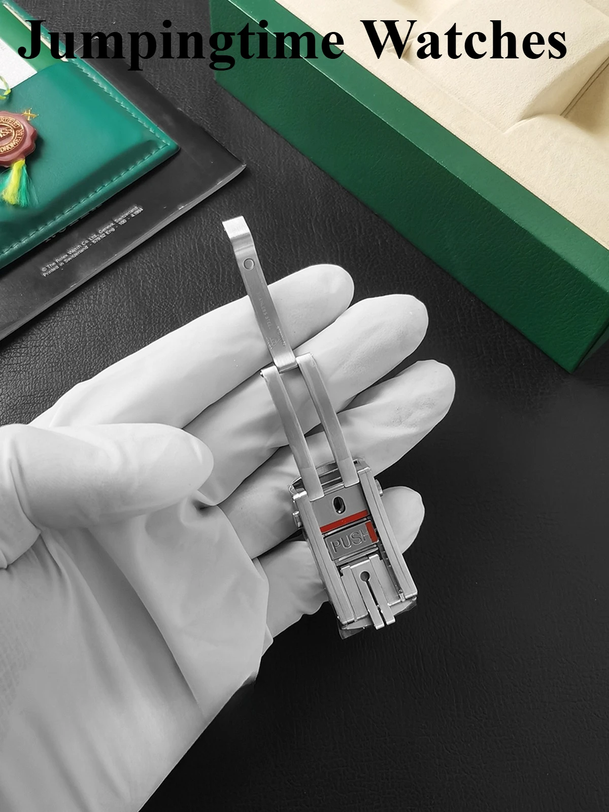 مناسبة لحزام 21 مللي متر أوميغا ساماستر 600 مشبك سيماستر 300 حزام ناقل من الفولاذ مشبك ناعم قابل للتعديل من الفولاذ المقاوم للصدأ