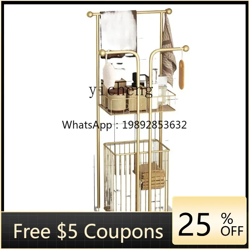 

wrought iron toilet bathroom bathtub side rack floor towel towel storage rack