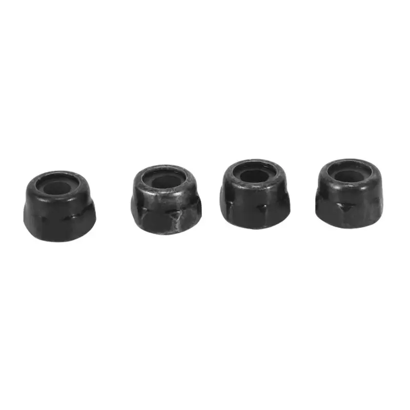 ABKW-M2 Zinc Plated Nylock Nylon Insert Hex Lock Nuts Black 250Pcs