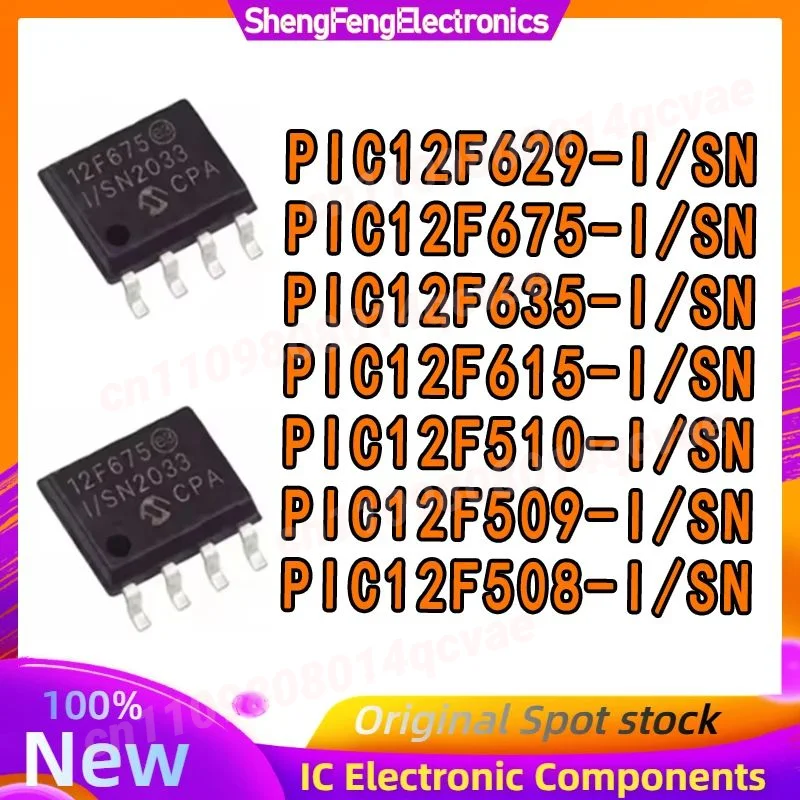 

PIC12F508-I/SN PIC12F509 PIC12F510 PIC12F615 PIC12F629 PIC12F675 PIC12F635-I/SN PIC12F675 PIC IC MCU Chip SOP-44 в наличии