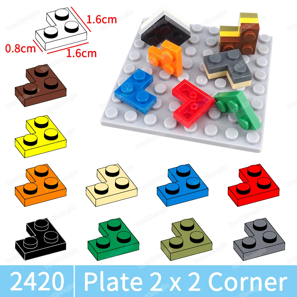 

Угловая доска, строительный блок 2420, низборд, 2x2 MOC, фигурки WW2, уличная сцена, механизм, сцена, матч, детали модели, подарок для мальчиков, игрушки «сделай сам»