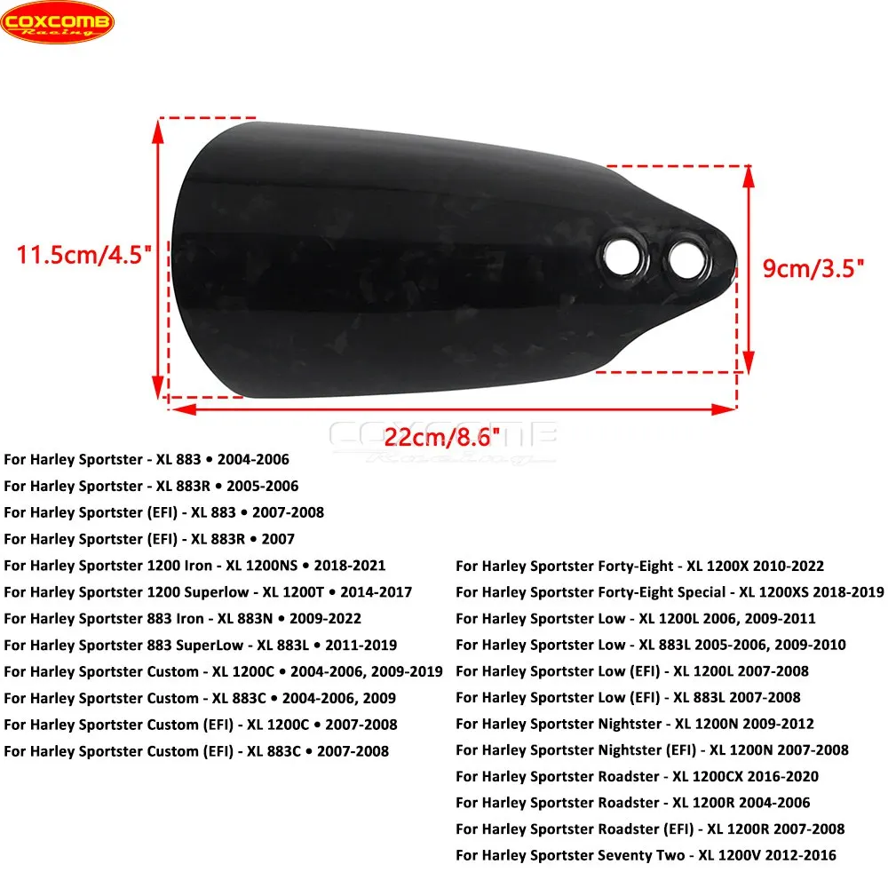Hand Guard For Harley Sportster Low Nightster Roadster Seventy Two XL883L XL1200 L N CX R V Motor Handle Wind Protect Handguard