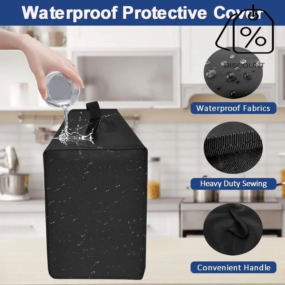 Copertura per macchina da caffè Macchina per caffè Macchina per bevande congelate Resistente ispessito Impermeabile-Y48A