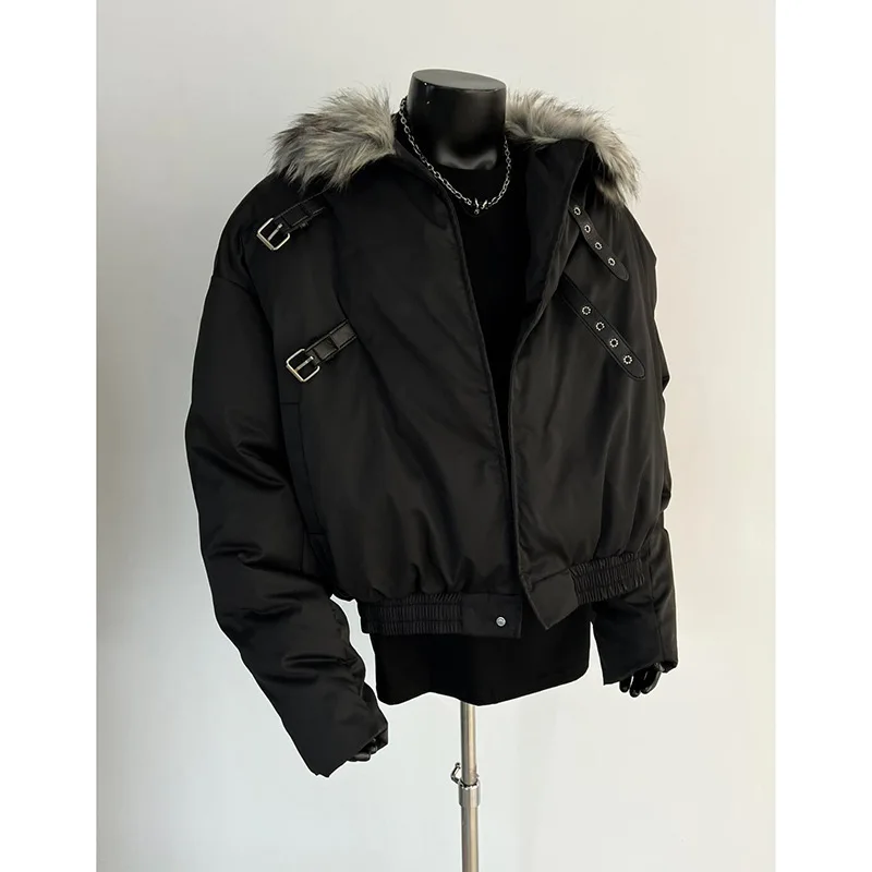 Unique and Chic Design with Fur Patchwork Cotton Jacket for Women in Winter 2025  New Thick and Warm Cotton Jacket