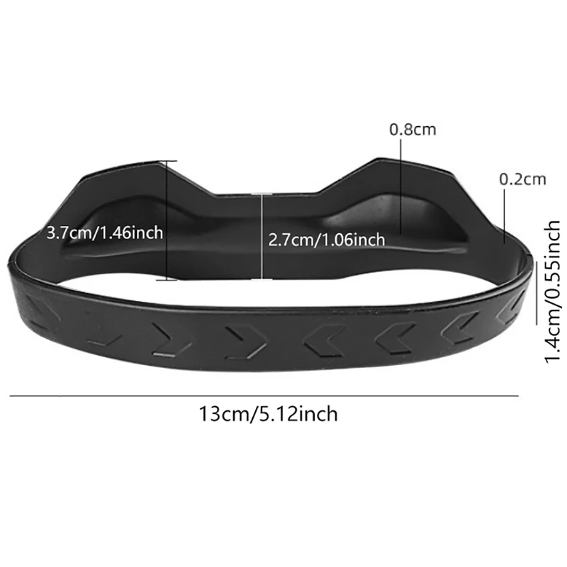 1 szt. Silikonowy stabilizator rzepki kolana, elastyczny pas podtrzymujący kolano, mocna ochrona rzepki, wysoce elastyczny i giętki.