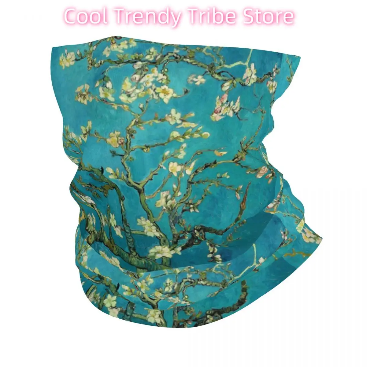 

Vincent Van Gogh Almond Blossoms Bandana Neck Gaiter Printed Art Famous Painting Face Scarf Face Mask Unisex Adult All Season