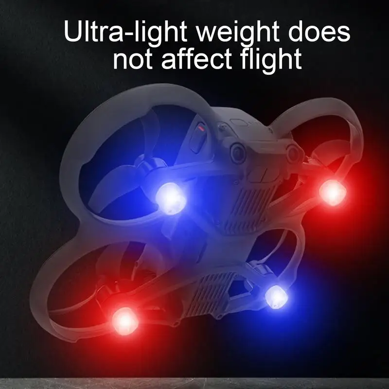 Drone Strobe Light Flashing High Brightness Drone Warning Lights Convenient Drone LED Lighting Lamp Anti Collision Flashing