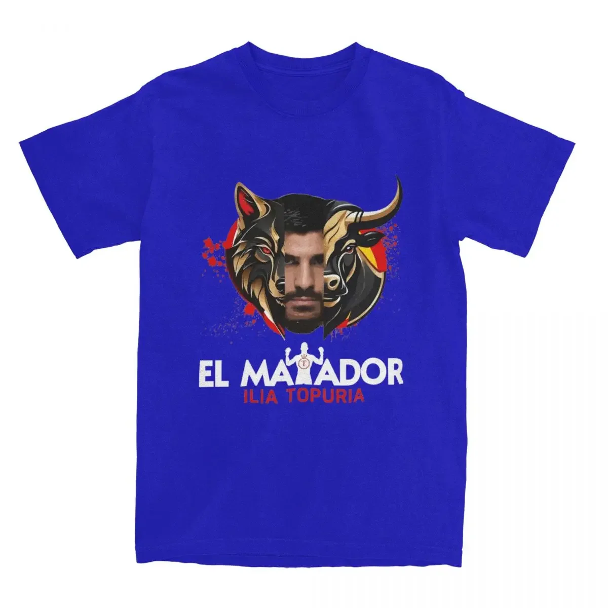 Men EL MATADOR ILIA TOPURIA Winner Shirt Merchandise 100% Cotton T-shirt Clothes Vintage Tees New Arrival new T-shirts Casual