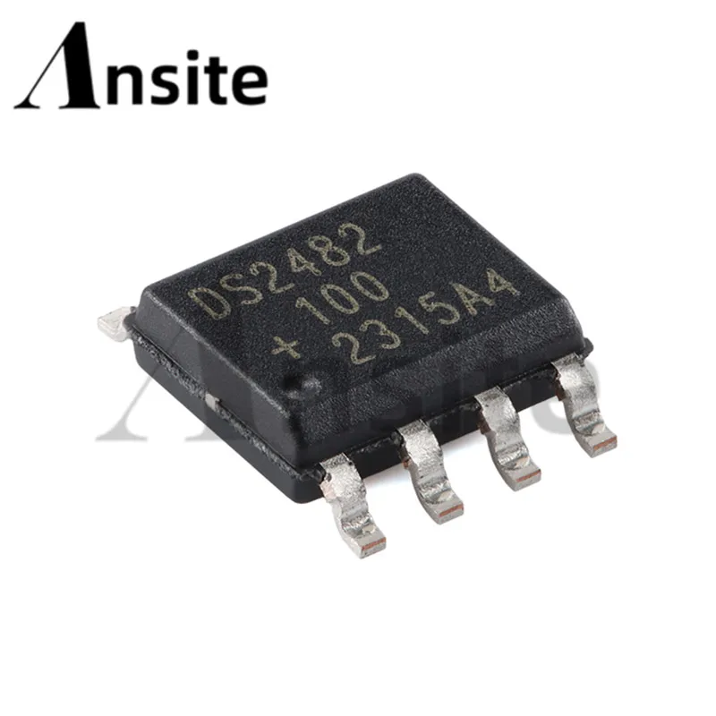 

10 pieces per lot. 100% brand new and original. DS2482S-100 + T&R SOIC-8 single-channel 1-Wire master controller chip