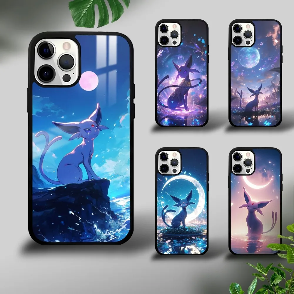 

MINISO Pokemon Zevee Phone Case For iPhone 16 15 14 13 12 11 Pro Xs Max Mini Plus Celulares Hard Funda