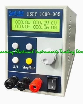 HSPY catu daya DC 600W, catu daya presisi tinggi yang dapat diprogram 100V5A 500V1A 50V10A 1000v0,5 A dengan komunikasi ganda antarmuka RS232 485