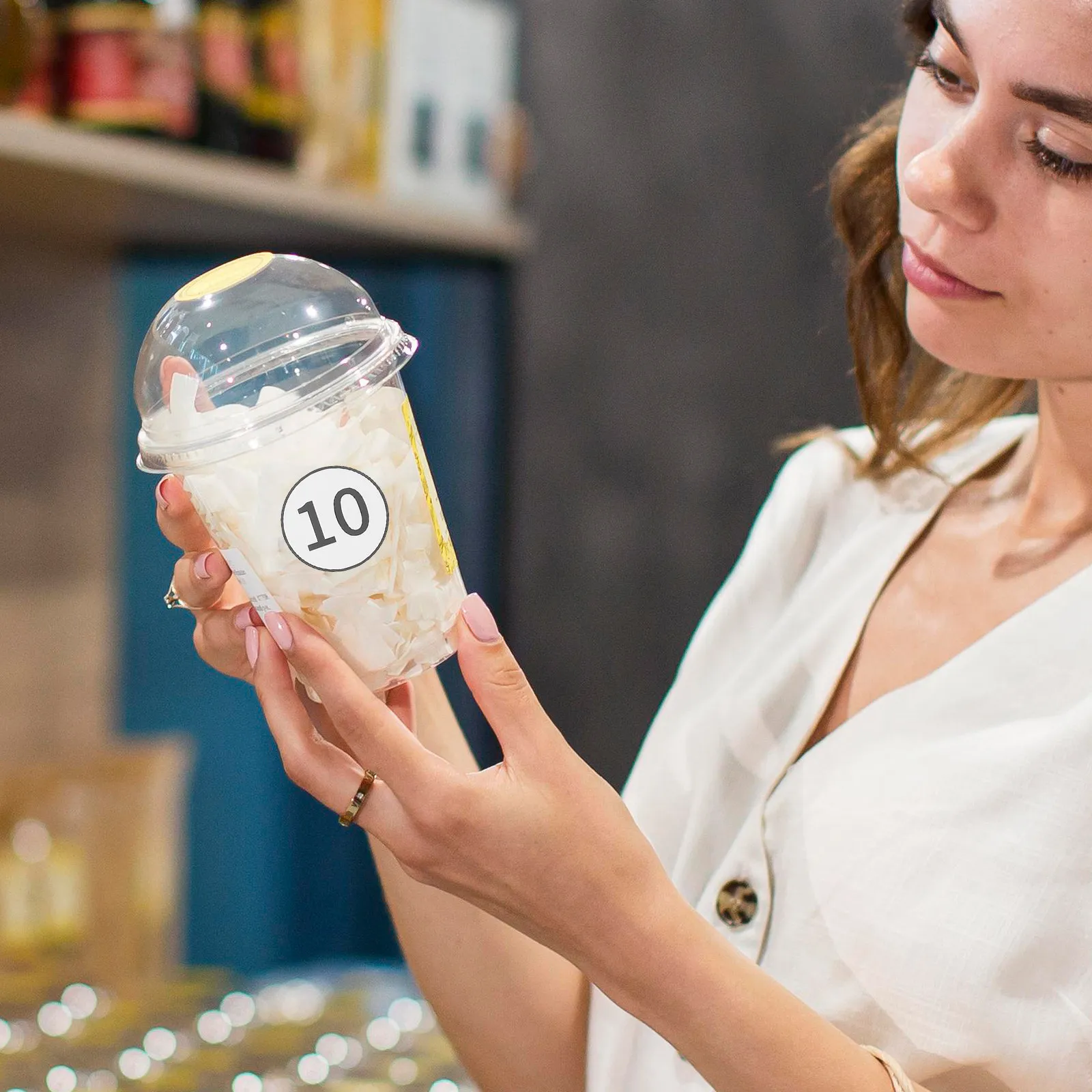 

40 шт. самоклеящихся этикеток-номеров из ПВХ для организации рабочих мест, книг, контейнеров для хранения, классификации в офисах и на складах