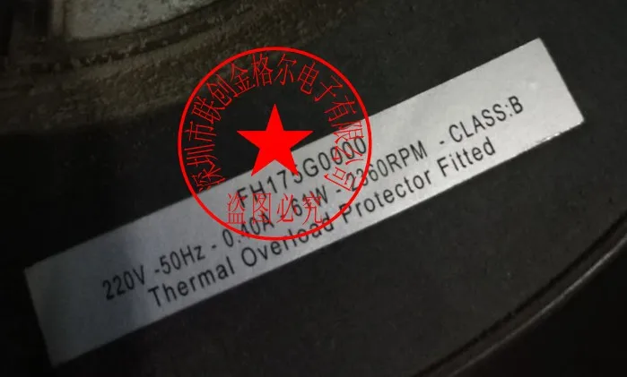 

FH175G0000 FH17510000FJ013909090081 FH175I0000 175-62FJ17050 ВЕНТИЛЯТОР 100% новый и оригинальный