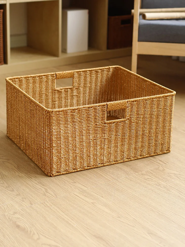 

Kens Japanese Sle Woven Der Basket Living Room Coffee Table Sna Organizer Storage Basket Bedroom Closet Cabinet