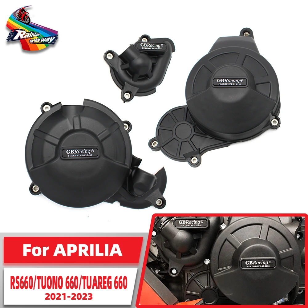 

Для GB Racing для Aprilia RS660 TUONO 660 2021-2024 2023 2022 RS660 2024, защитный чехол для двигателя мотоцикла, крышка двигателя