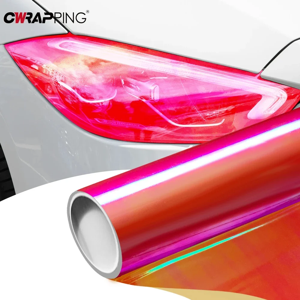 Car Light Headlight Taillight Tint Vinyl Film Stickers Fog Light Rear Lamp Taillight Tint Styling Waterproof Smoke Black Films