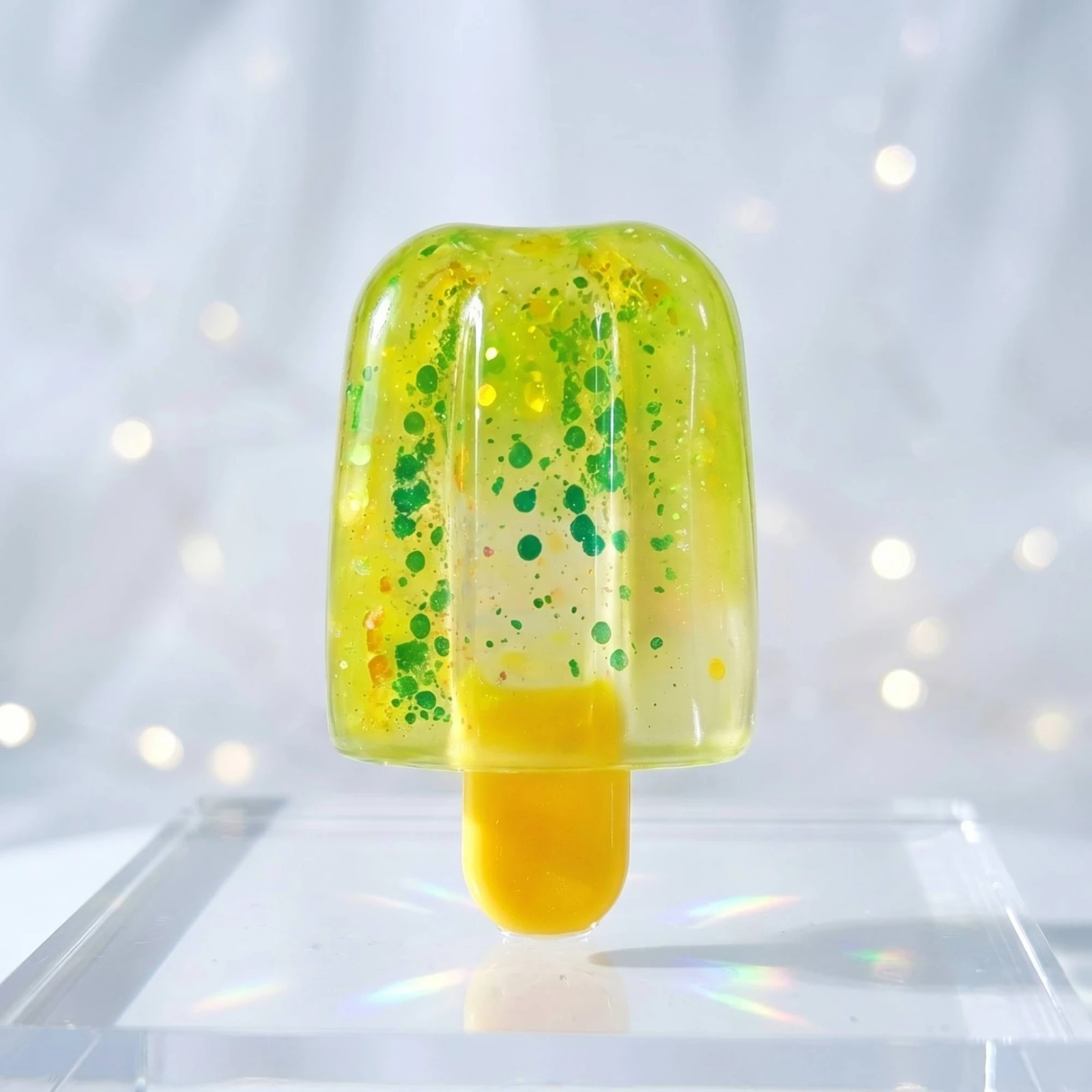 Ice Pop Compress Toy Portable Ice Cream Bar Compress Toy Ice Pop Squishy Lightweight Ice Cream Squishy Easy to Clean