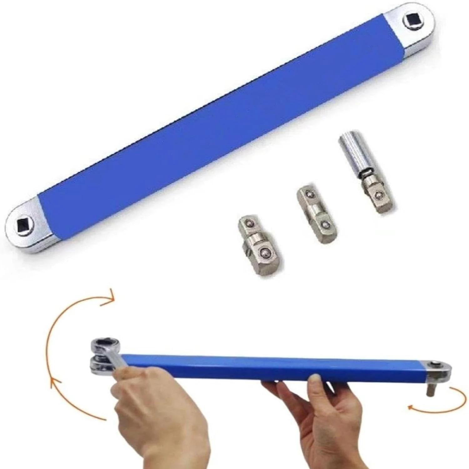 

Enhanced Versatile Zero Offset Extension Wrench Tool for Limited Accessibility Areas - Ideal Extended Reach Design for Confined