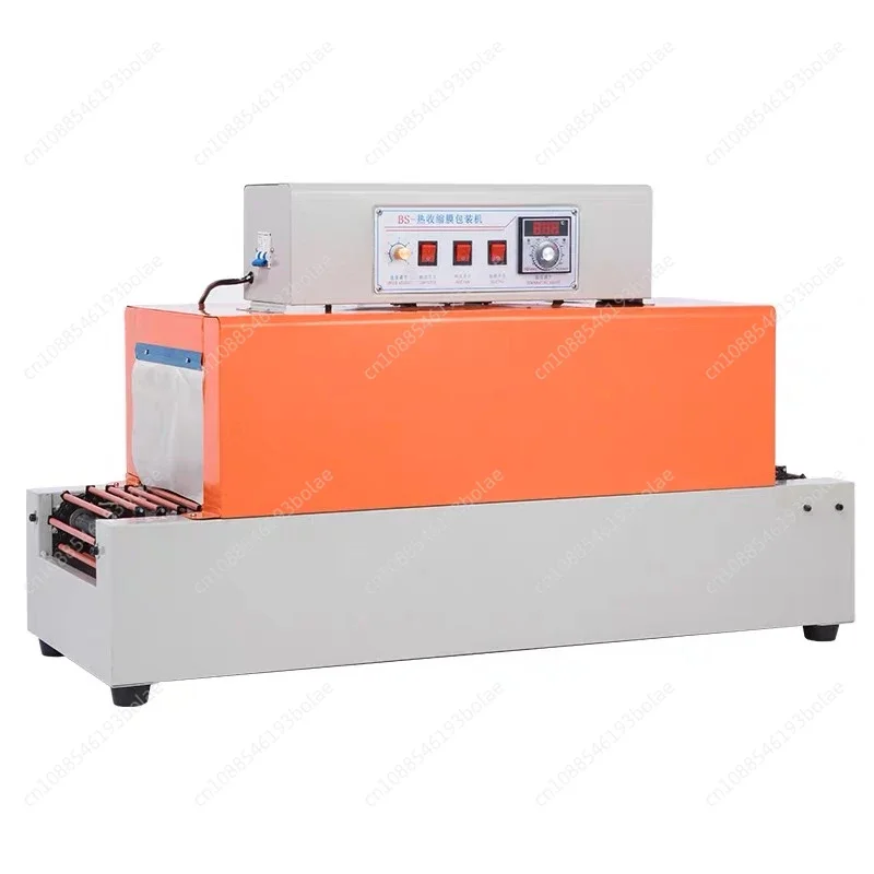 Tableware Cosmetic Laminator Automatic Retractable PVC Shrink Film Heat Shrinkable Sleeve Plastic Packaging Machine