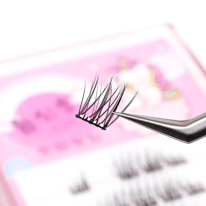 Dancing Glue-free Self-adhesive False Eyelashes Factory Segmented Sunflower Dense Self-grafted Eyelashes Internet Celebrities