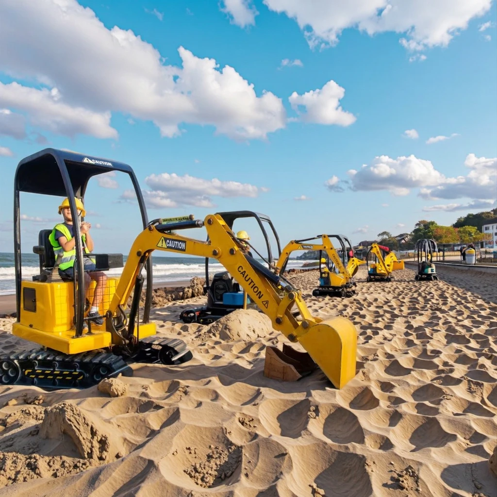 Amusement Park Products Go Kart Large Outdoor Amusement Equipment Amusement Park Rides Excavator
