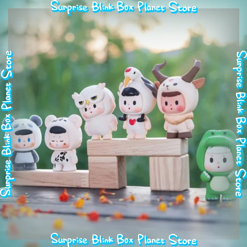 

Новый оригинальный Fuji, редкие маленькие животные, мини-слепая коробка, популярная загадочная коробка, модные украшения, маленький орнамент в виде животных, загадочная серия