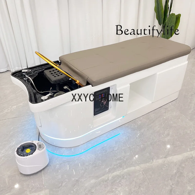 High-end fiberglass shampoo bed hairdressing decoración hogar