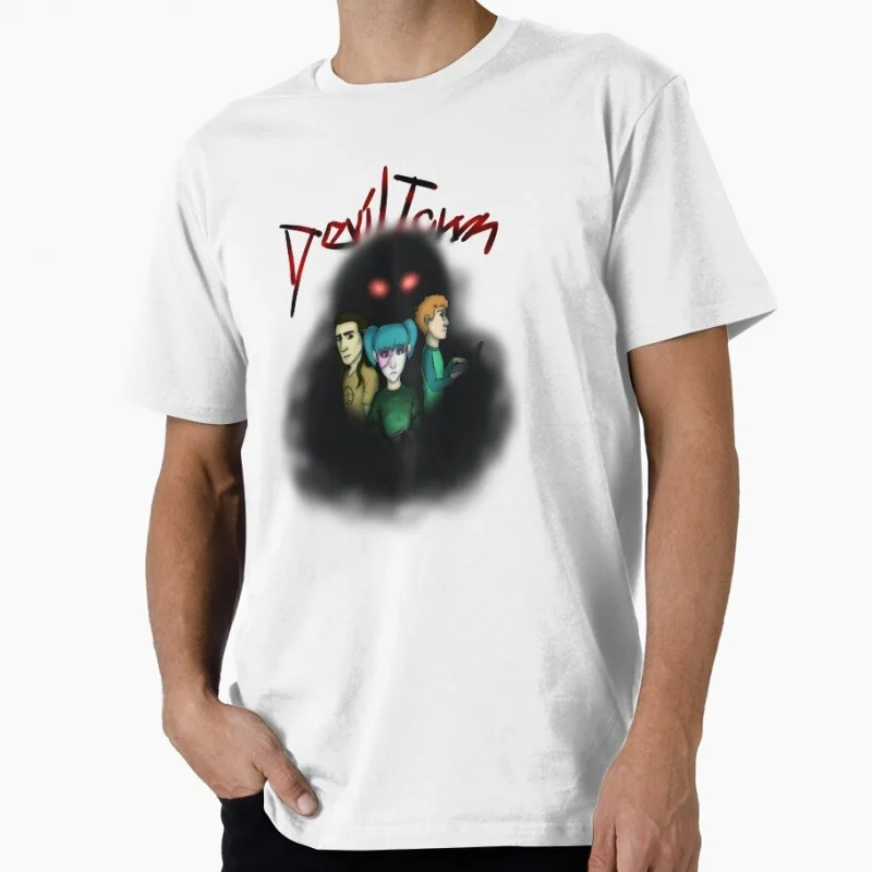Devil Town Sally face Super gearboy Video game Gift T-Shirt for gamer 100% Cotton Short-Sleeve Unisex Tee All Size Tops S–6XL