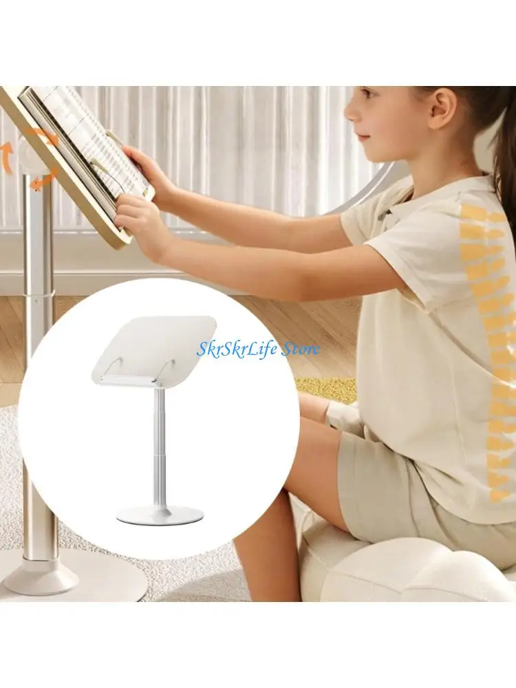 E65E Ergonomic Rotating Book Holder For Kids Flexible Position assists Early Learning Development