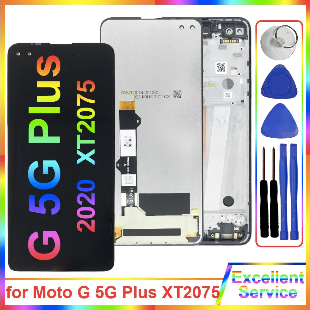 

6.7'' LCD for Motorola Moto G 5G Plus 2020 XT2075 LCD Display Touch Screen Digitizer Replacement Parts for Moto G 5G LCD Display