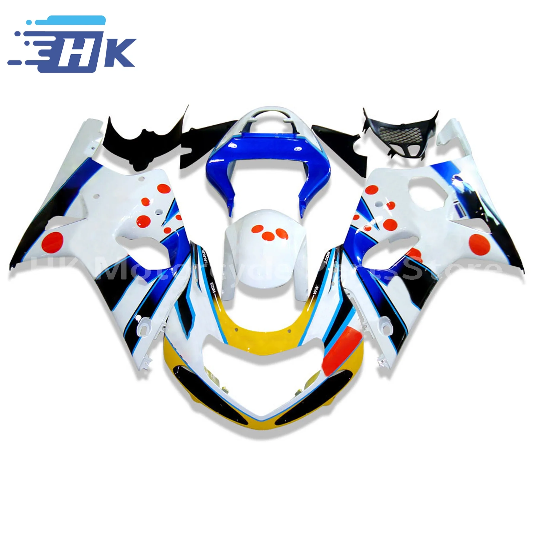 Fairing kits for Suzuki GSXR1000 2000 2001 2002 K1 K2 GSX-R1000 Motorcycle Fairings Kit GSXR 1000 00 01 02