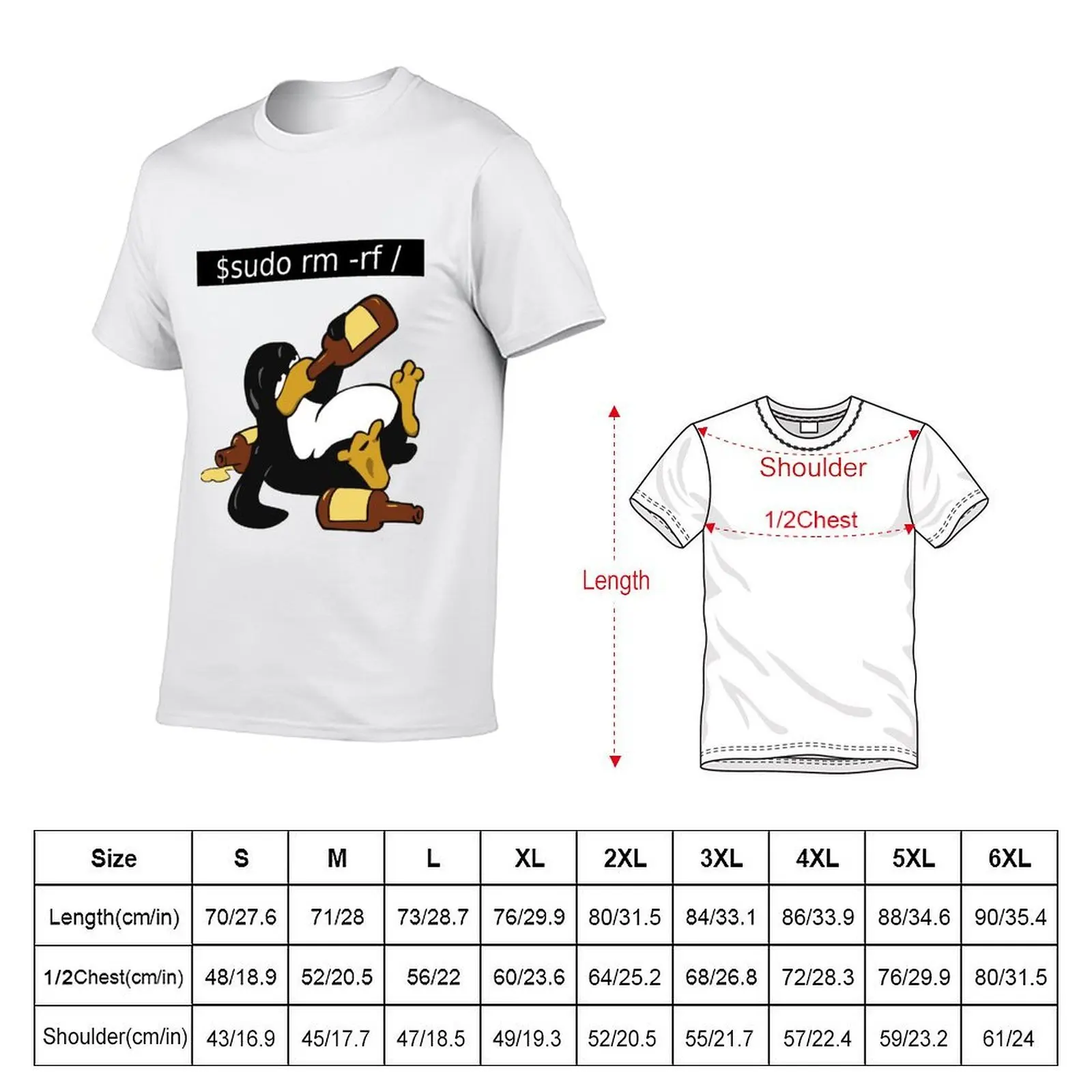 Funny Linux Command - Funny Linux shirts Linux Tux T-Shirt essential t shirt tops men graphic t shirts