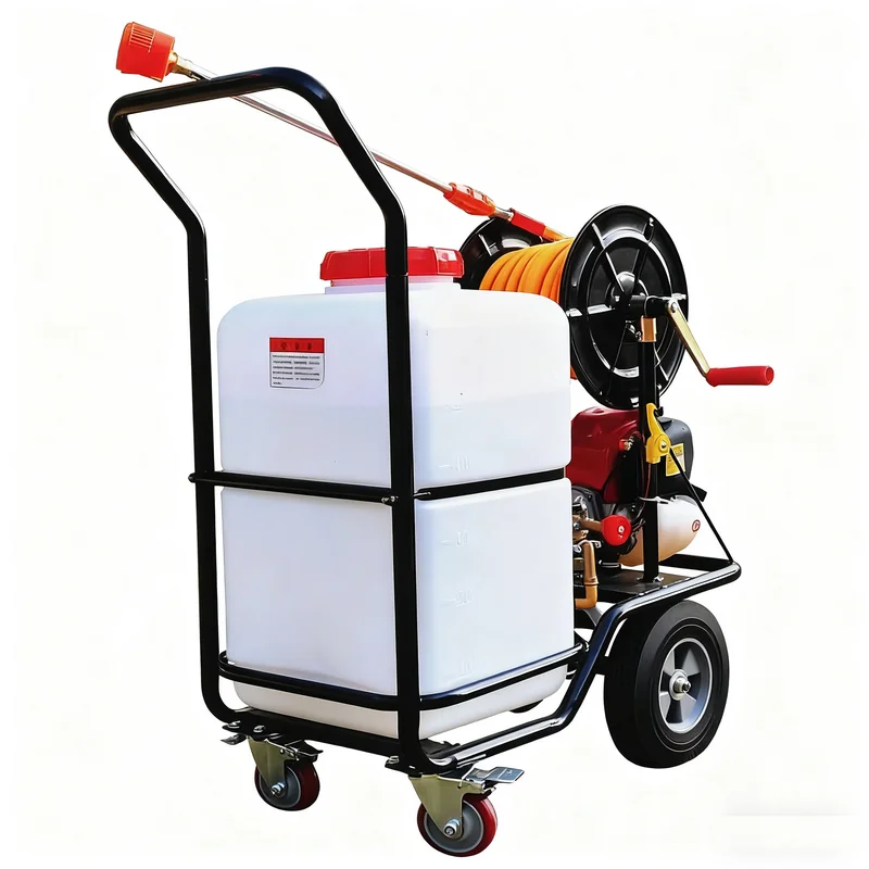 Trolley Electric Pesticide Spray 60L High-pressure Agricultural fuel Power Garden Spray Pesticide Spray Equipment