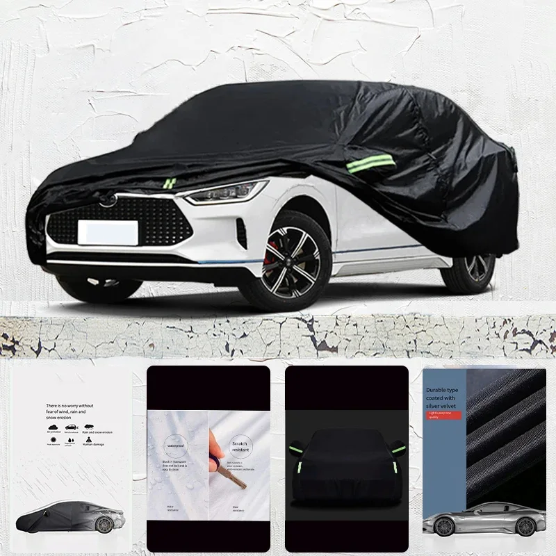 

For BYD-E3 Auto Anti snow Anti dust Anti-uv Anti peeling paint And Anti Rainwater 210t car cover Car cover protection