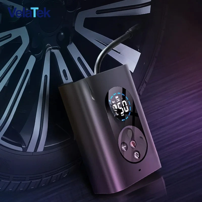 

Portable car car car pump tire air pump 12V intelligent wireless bicycle pump