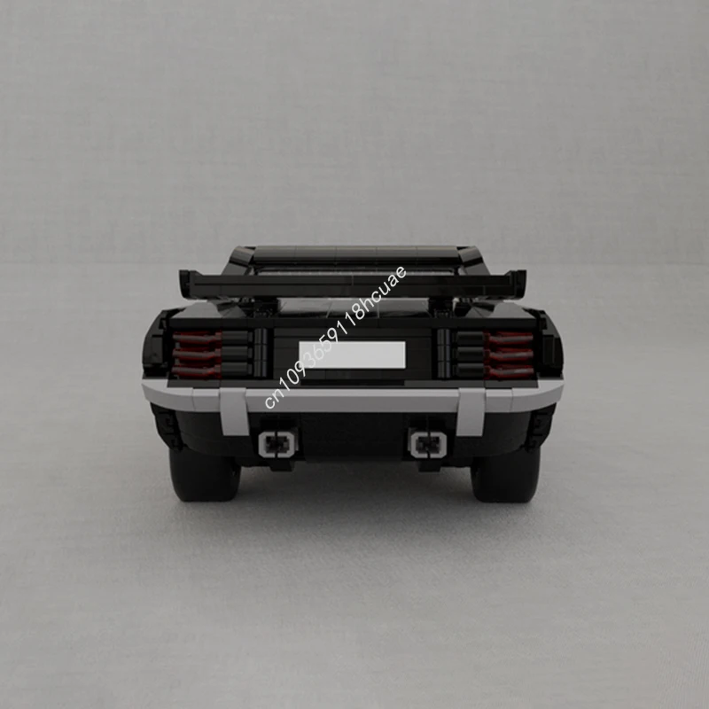 ตัวต่อ MOC CUDA_Black 1507 ชิ้น ของเล่นพลาสติกสำหรับคริสต์มาส ของขวัญเสริมสร้างทักษะการเรียนรู้ STEM STEAM ฝึกฝนทักษะการลงมือทำ