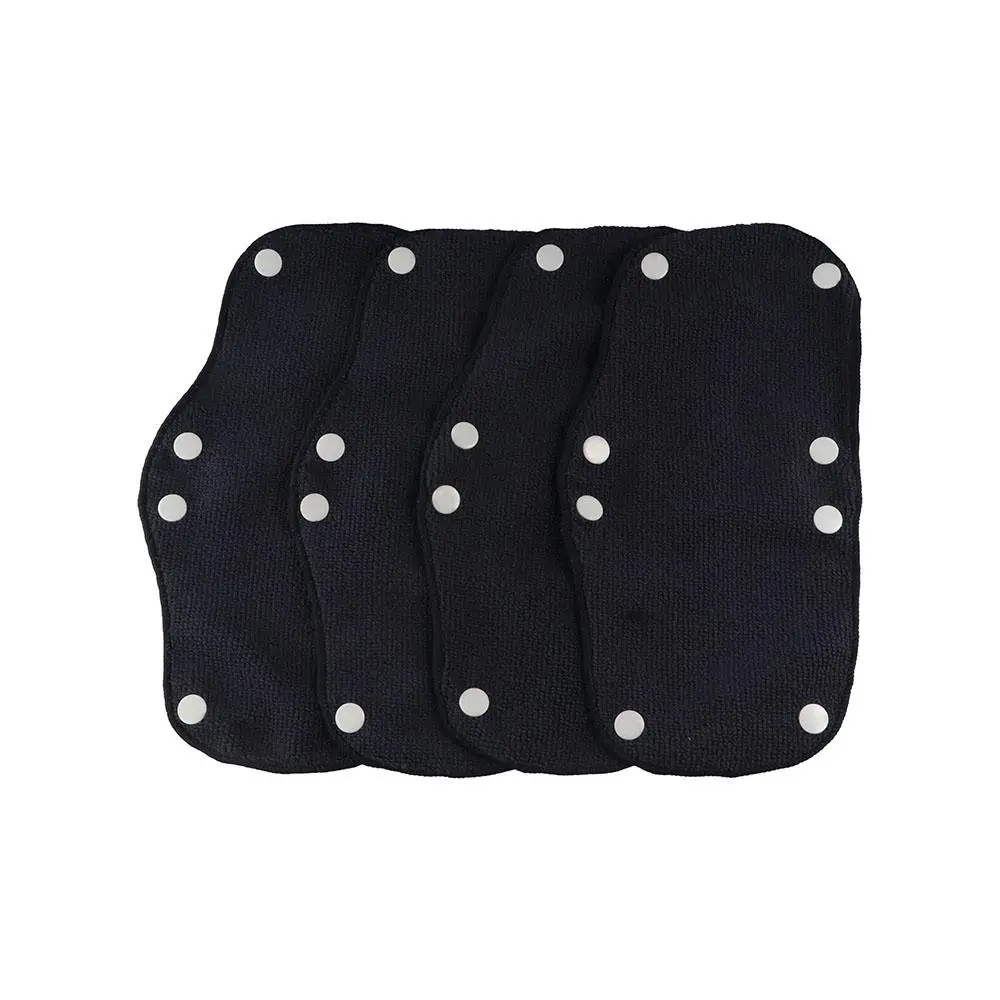 

6PCS Snap-On Hard Hat Sweatband Snap Anti-dirty Absorbing Sweat Helmet Sweat Band Invisible Reusable Helmet Lining Pad Sweatband