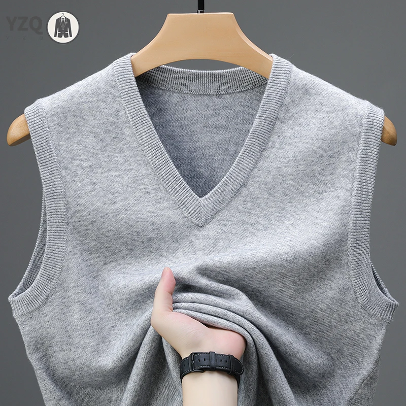 

Men's Casual Sweater Vest Warm Comfortable Autumn Winter Fashion Outerwear 2025