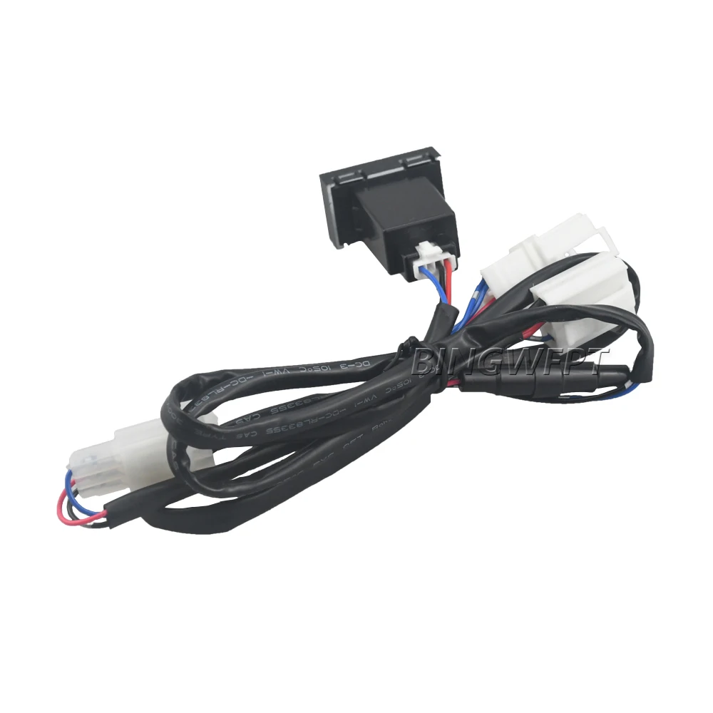 Quick Car Charger QC3.0 Type C PD USB Interface Socket Auto Phone Fast Charging Adapter Button For Volkswagen Lavida 2009-2013