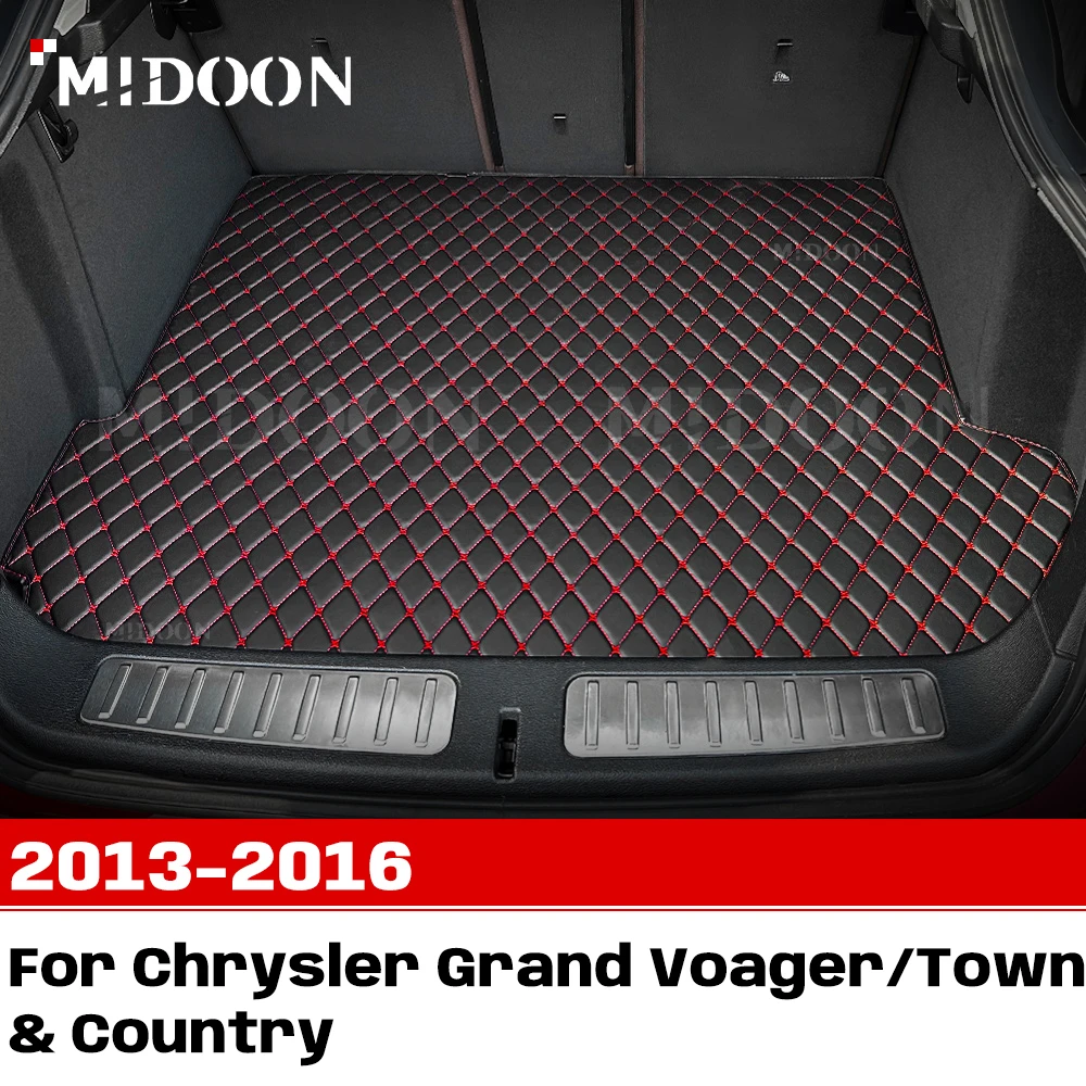 

Для Chrysler Grand Voager/Town & Country 2013-2016 индивидуальный коврик для багажника автомобиля, защитный коврик, грузовой вкладыш, автомобильные аксессуары для интерьера