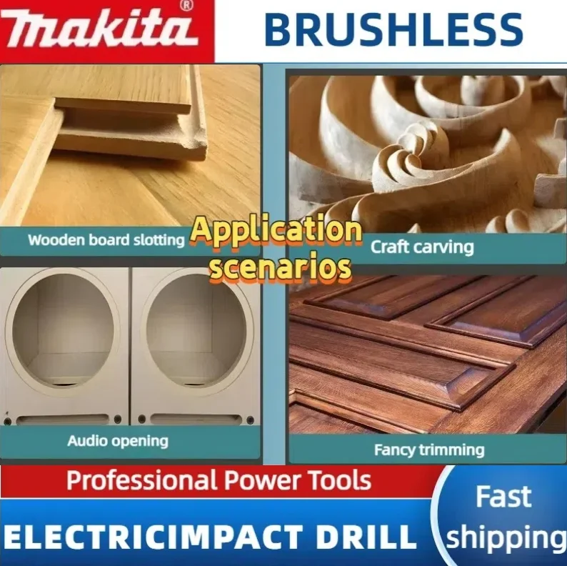 Originele Makita DRT50 draadloze trimmer oplaadbare trimmachine borstelloze steekgereedschap frezen houtwerk graveermachine