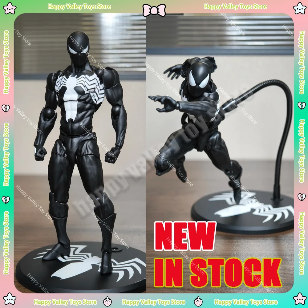 

New Spider Figure Ct Toys in Stock Black Red Spider Mess Toys Anime Action Figure Figurine Statue Model Customized Gift Toy