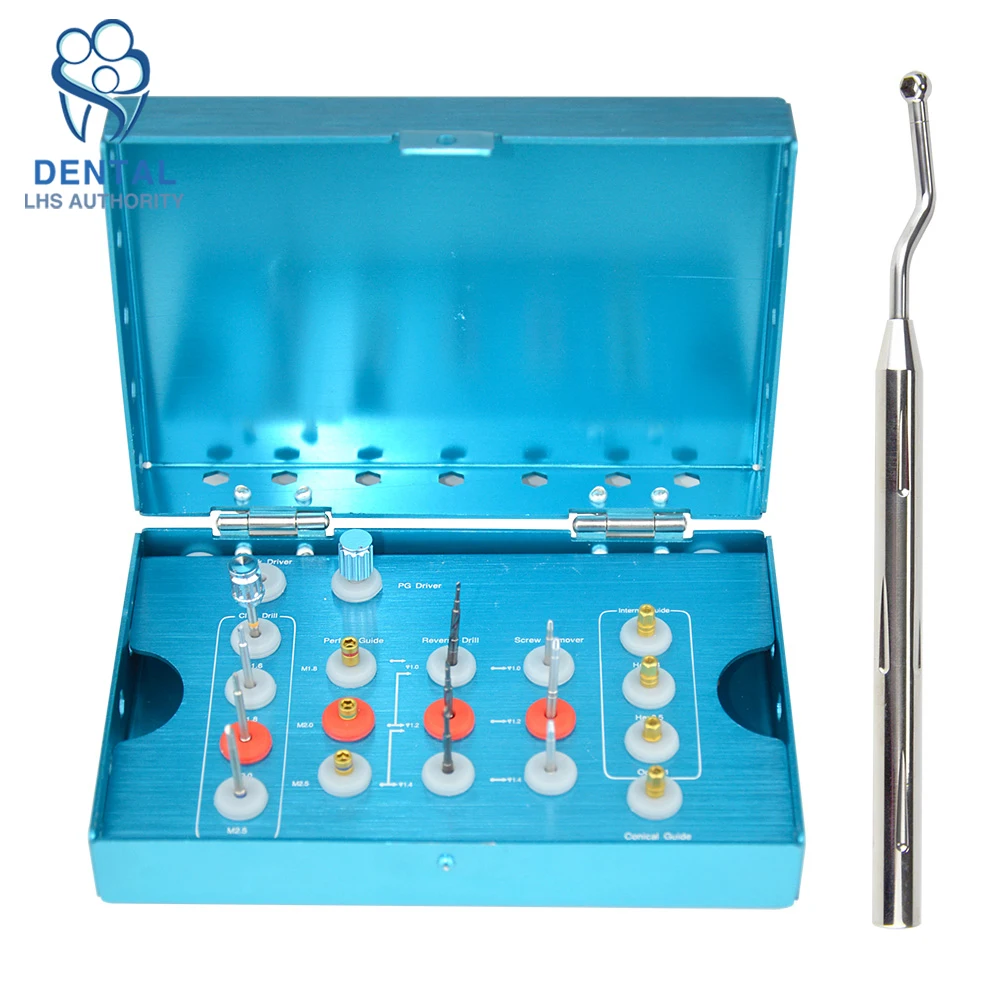 1 Set Dental Implant Removal Kit Bone Expander SOS Set Remove Broken Fixture Ratchet Wrench Implant Kit