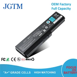 JGTM C660 Battery Laptop battery replacement for Toshiba Satellite L750 Series PA3817U-1BRS C655 C675 C675D L645 L645D L655 L655