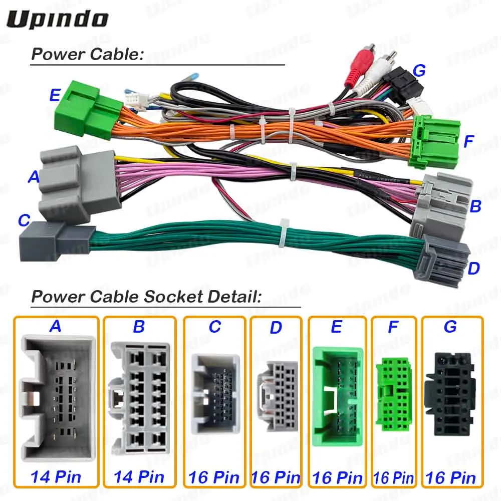 Car Radio Cable CAN Bus Adapter Wiring Harness Power Connector for Volvo XC60 S60 V60 2011-2013