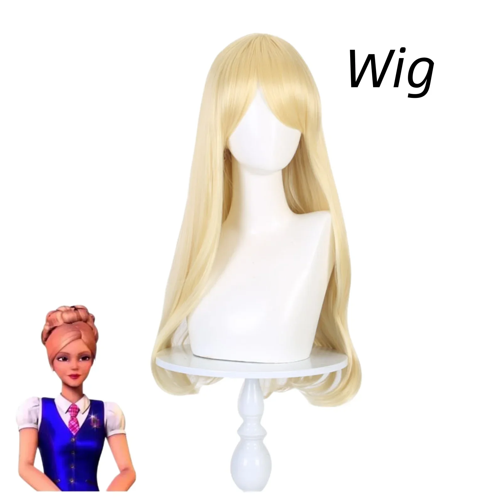 CosplayHalloween carnaval fiesta película Barbiee Cosplay disfraz encanto princesa vestido Delancey Devin mujeres traje mujer escuela Unif