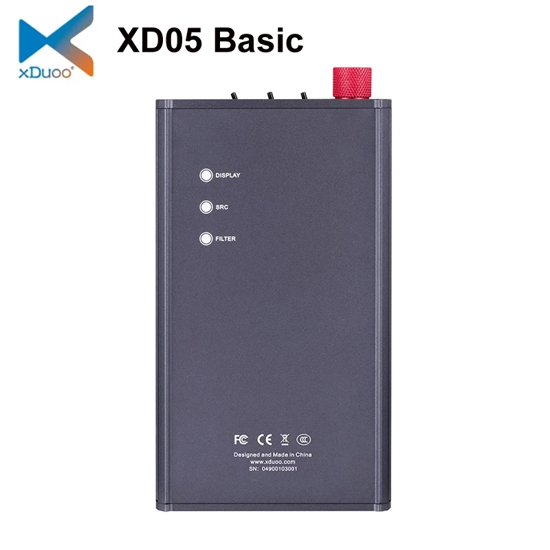 Xduoo XD05 Basic Bluetooth 5.0 dependent Digital Audio Terminal USB DAC Headphone Amplifier Optical Coaxial Decoding ES9018K2M