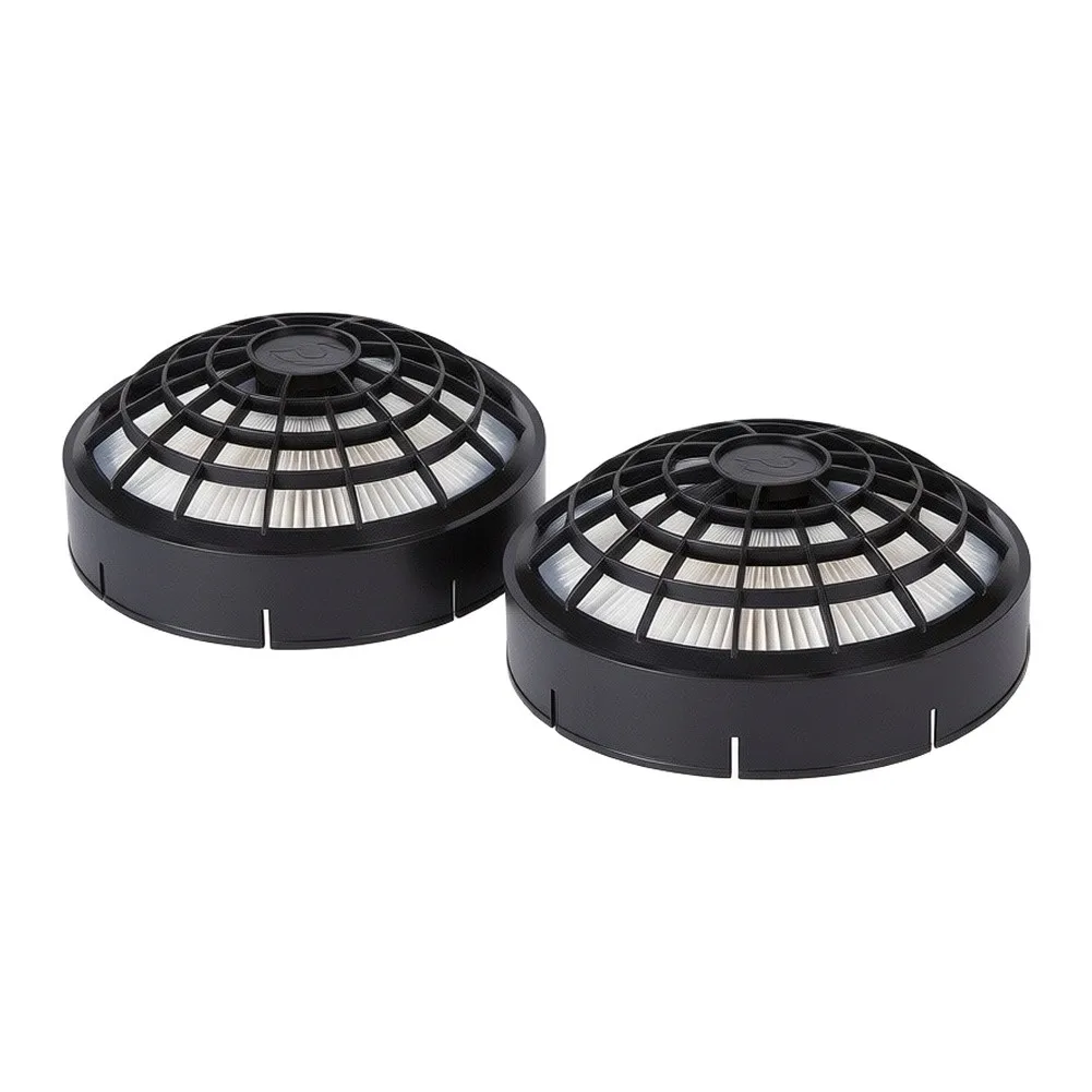 Dome Configuration HEPA Filter for ProTeam Vacuum Systems to Enable Continuous Filtration Without Airflow Loss