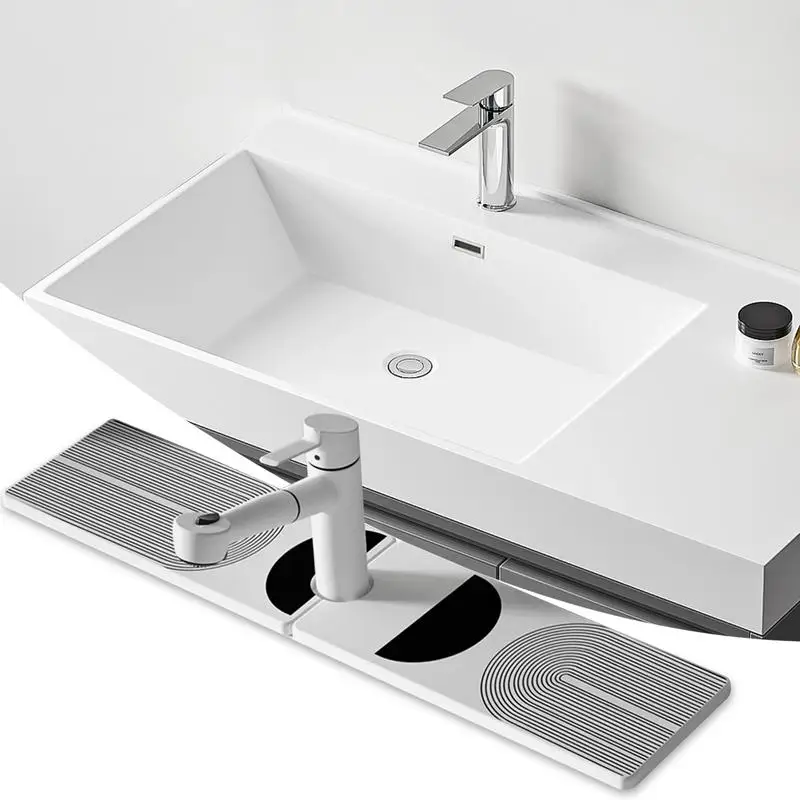 Tappetino per lavello per rubinetto della cucina Tappetino per diatomite ad asciugatura rapida Vassoio di cattura antigoccia Protezione per rubinetto Tappetino antigoccia assorbente per pub Dormitorio universitario